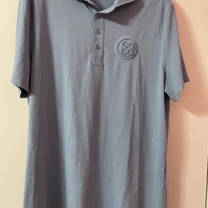 G/FORE Men's Slate Polo Shirt
